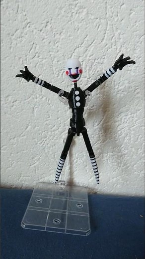 9L3D FNAF 2 Puppet 3D Printed Figure #fnaf #fivenightsatfreddys #actionfigures #3dprinting