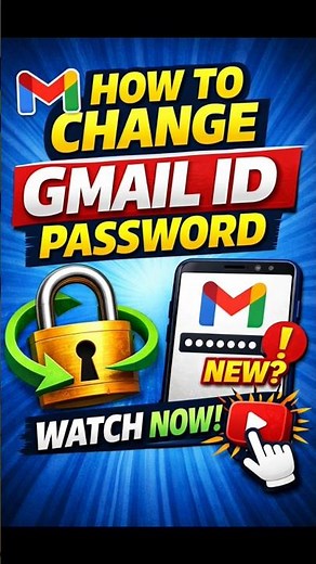 🔐 How to Change Gmail Password (Step-by-Step) | Watch Now!