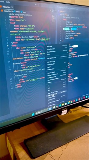 Wather App #coding #webdevelopment #nodejs #project