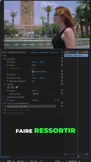 Colorimétrie Vidéo : Conversion S-Log3 vers REC.709 Facile #shorts