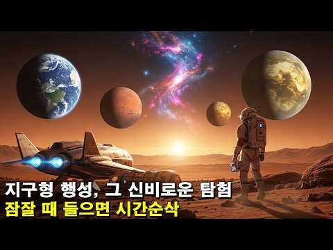 [수면다큐]《지구형 행성으로의 여행》잠잘 때 들으면 시간순삭!