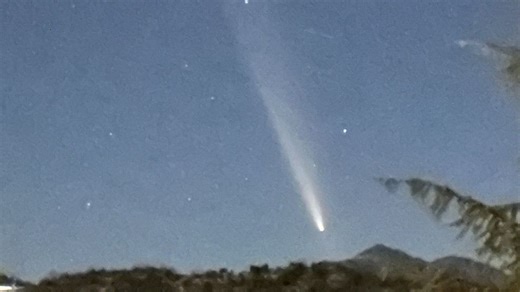 Catch a glimpse of comet Lemmon lighting up California skies