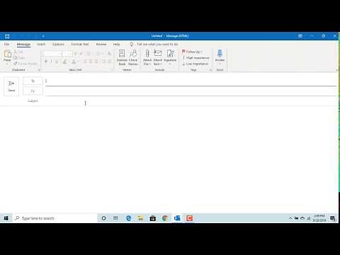 Keyboard Shortcut Key to send an email in Outlook - Office 365
