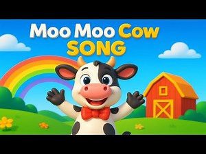 "Moo Moo Cow Sings and Dances! 🐮🎶 | Kids Song Fun" | Dodofun | kids nursery rhymes