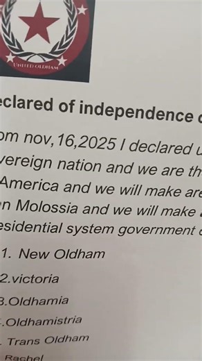 day 1 of create my own micronation #micronation