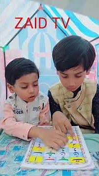 Alif Baa Paa Fast Learning ⚡ Kids Urdu Lesson | Zaid TVUrdu Alphabets Alif Baa Paa 🅰️ Kids Learning