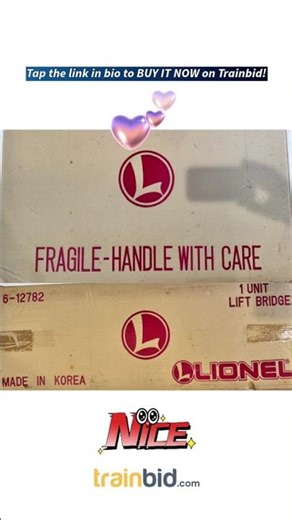 For Sale on Trainbid - Brand New - Mint (C-10) LIONEL OPERATING LIFT BRIDGE 6-12782 NEW