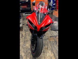 2014 Yamaha R1 Front Fairing Removal