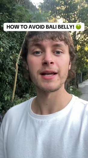 3 ways to avoid getting BALI BELLY! 🤢 This is from someone who has been to Bali twice and never got sick! #balibelly #travel #bali #sick #baliindonesia | George Redfern