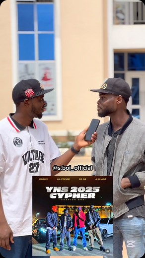 This is @iam_ashagz the talented rapper on yns cypher 2025 | Sunusi Musa