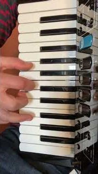 🪗 Major chords - 3/12 F major #accordion #scales #chord