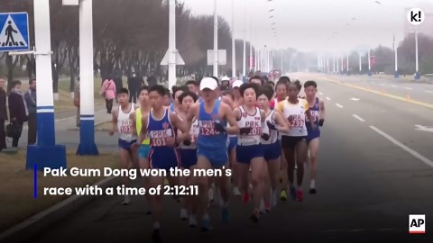 North Korea's Pyongyang Marathon returns after Covid break