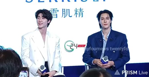 🎤: let's have a quick greeting first 🐱 & blue: 🤝 blue: hello 🐱: hello. i'm so happy to be working with you blue: welcome to the sekkisei family 🐱: thank you very much~ i'm happy to be part of the family thank you sekkisei make nani become part of family😭😭😭🙏🙏🙏🙏🙏..Nani look so happy.. i'm so happy... #hirunkit_ video n trans cr.to owner