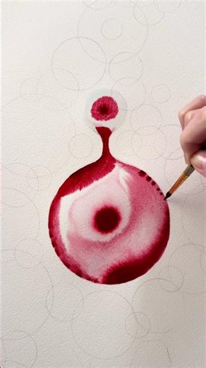 Ink Flows on Paper - Wet on Wet Technic Art - Elif ZAİM #abstractinkart #inkart #inkmeditation