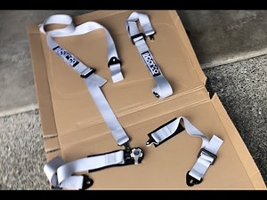 INSTALLING SPARCO HARNESS