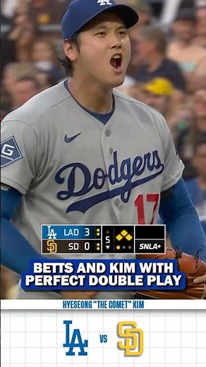 Mookie Betts And Hyeseong Kim Save Shohei With Double Play