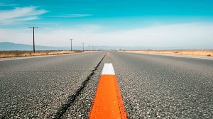 California's orange highway stripes explained
