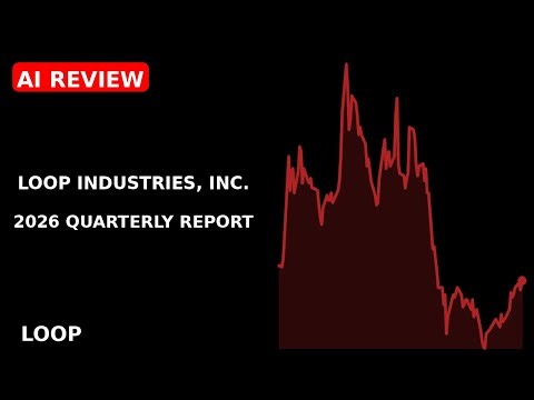Loop Industries, Inc. 2026 quarterly report