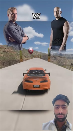 Paul Walker VS Vin Diesel #forzahorizon5#forza #gaming #beamngrao #beamngdrive #crashdrive #toyota