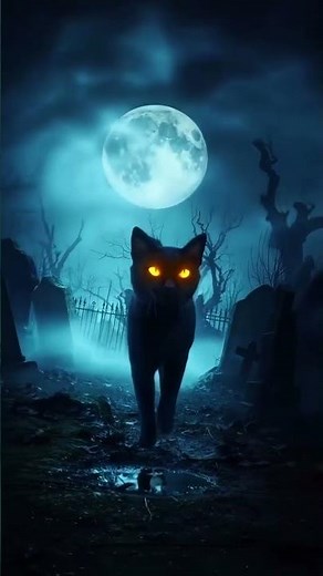 [TDZ] Halloween Cat Video Wallpaper