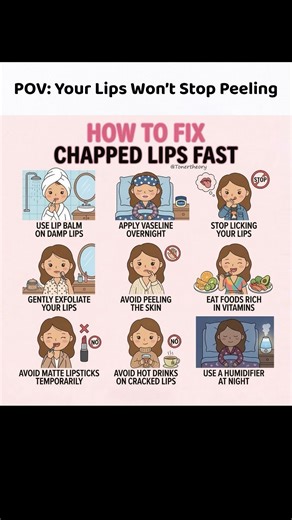 How to Fix Chapped Lips Fast (9 Lip Care Tips That Actually Work)