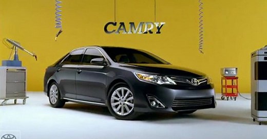 Toyota Camry Super Bowl Ad Showcase's