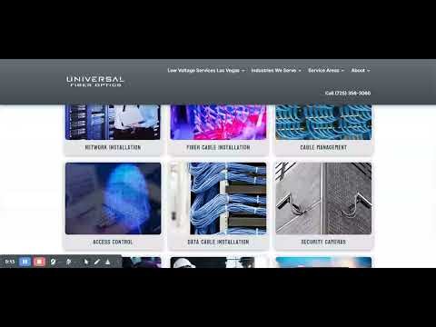 Las Vegas Commercial Low Voltage Contractors | Data Cabling, Fiber Optics & Security Solutions