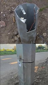 Cut down with a saw: Security camera poles vandalized in El Monte
