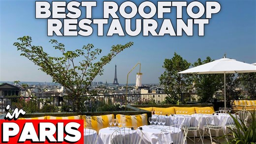 Paris’ best rooftop restaurant Perruche at Le Printemps
