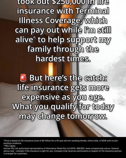 🍁 Retirees: After working hard your entire life, what happens when your savings run out but the bills keep coming? The maximum Age Pension is only $589/week— nowhere near enough to cover today’s mortgage, groceries, and bills. And here’s the truth: Many Australians aged 55 have less than $100,000 saved for retirement or in super. That’s why more Australians are turning to life insurance — to protect their family’s future when savings, super and the Age pension simply aren’t enough. Here’s what 
