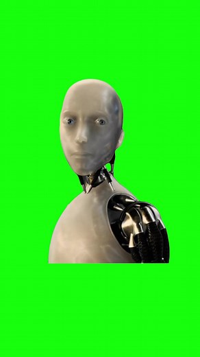 Funny Robot Meme Green Screen Compilation