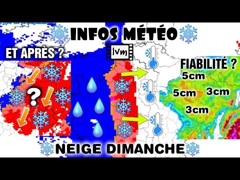 WEATHER INFO / SNOW IN THE PLAINS THIS WEEKEND, A SMALL WINTER OFFENSIVE ARRIVES IN FRANCE ON SUN...