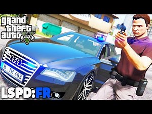 GTA 5 LSPD:FR - Criminal Investigation Department in Los Santos - German - Police Mod #61 Grand T...