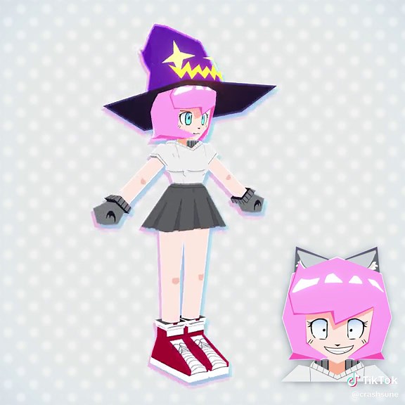 My newest Low-Poly Blender Character modeling project, Suzy the Cat Witch! :3 If you're looking to make your own characters in this style, I'm working on a low-poly character modeling course that will do just that. Follow me for updates! :) And huge thank you to SuzySHJS1 for their adorable OC and the animations they contributed to this video! 💖✨🧹 #blender3d #lowpoly #3Danimation