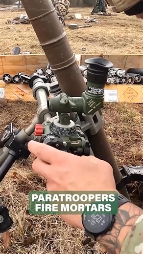 236K views · 1.6K reactions | Hang it...fire! Watch paratroopers rattle off mortar rounds #army #paratroopers #soldiers #mortars #military #defense #troops #veterans | Army Times | Facebook