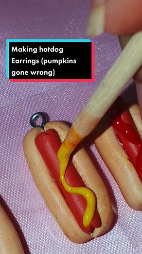 Make some charms for Earrings with me! ❤️🌭 #USA #fashion #jewellery