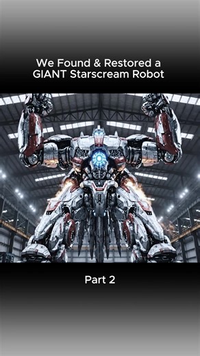 Restoring a Giant Starcream Robot
