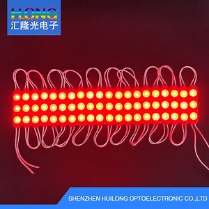 [Hot Item] 2835 LED Module DC12V 1.2W/PCS CE RoHS 3LED SMD Module for Street Sign Lighting