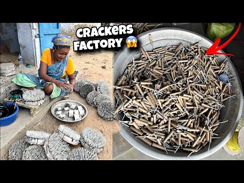 Sivakasi Crackers Factory Tour 😱- How Firecrackers Is Made 😍
