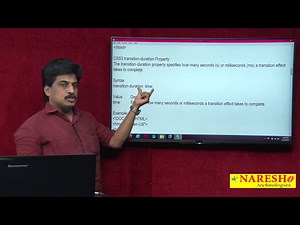 CSS3 Transitions Part-2 | CSS3 Tutorial | Mr. Subba Raju