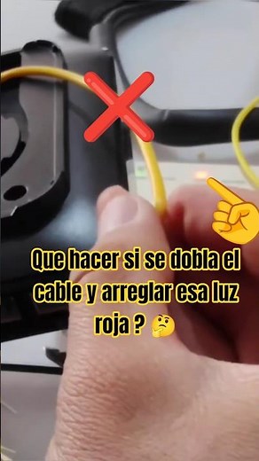 This is how you fix a damaged fiber optic cable #internet #diy