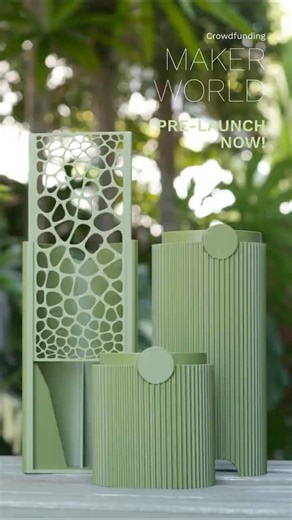 Finally, Tomo Oasis Pole (digital file) is officially pre-launching on MakerWorld! 🎉