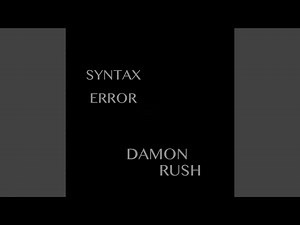 Syntax Error (Orignal Mix)