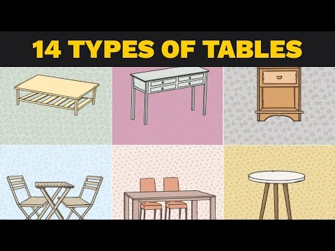 16 Types of Tables to Accent Your Living Space