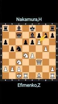 Efimenko Z vs. Nakamura H on 2000-01-11