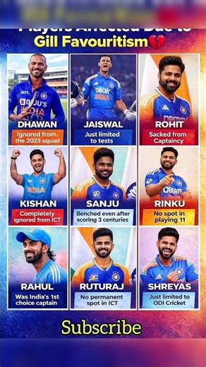“Deserving Players Ignored? 🤔 Is Team Selection Really Fair? 🇮🇳🔥 #IndianCricket #TeamSelection