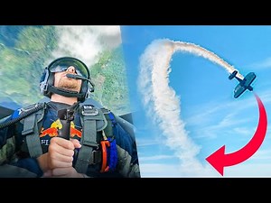 Ich muss ALLEINE ein Stuntflugzeug fliegen!