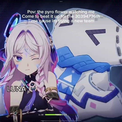 The pyro flower has had enough of me and my skirk. #genshinimpact #skirk #genshin #skirkedit