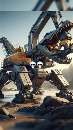 The Machine That Crawls in the Dark💀 #MechanicalHorror #dark #DarkMachines#ai #trending