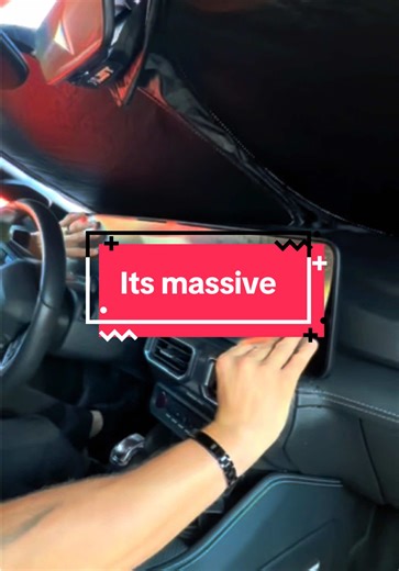 Big display like this doesn’t stay perfect for long. Sun exposure, interior heat, constant contact... it adds up. Screen protector keeps it looking right with our anti-fingerprints and anti-glare 😎 #screenprotector #mattefinish #mustang #caraccessories #autoaccessories